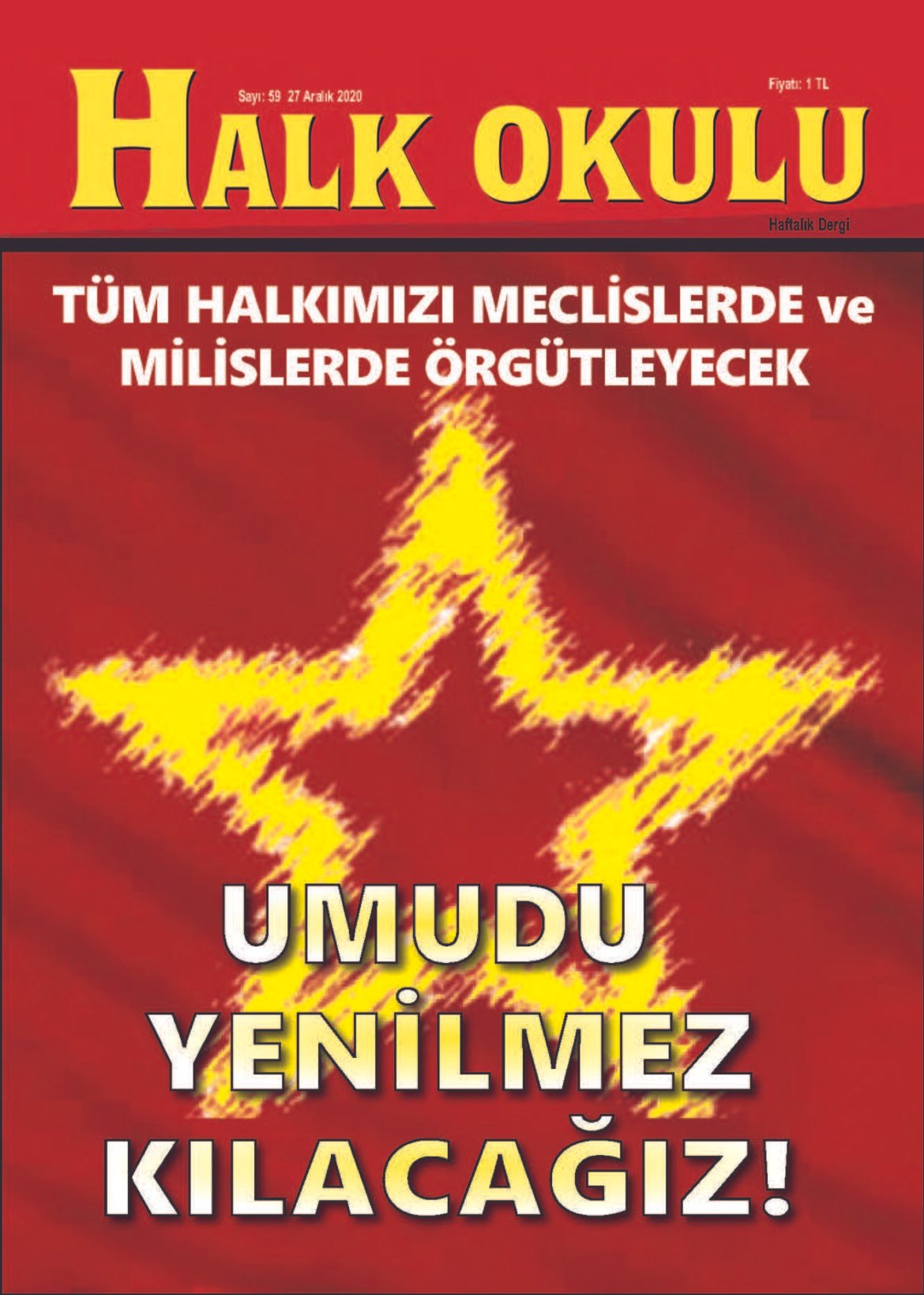 Halk Okulu Dergisi 59. Sayısı Çıktı - Image 1