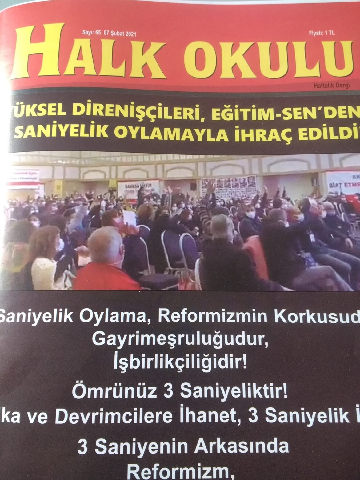 Armutlu ’da Halk Okulu Dergisi’nin 65. Sayısı Dağıtıldı! - Image 1