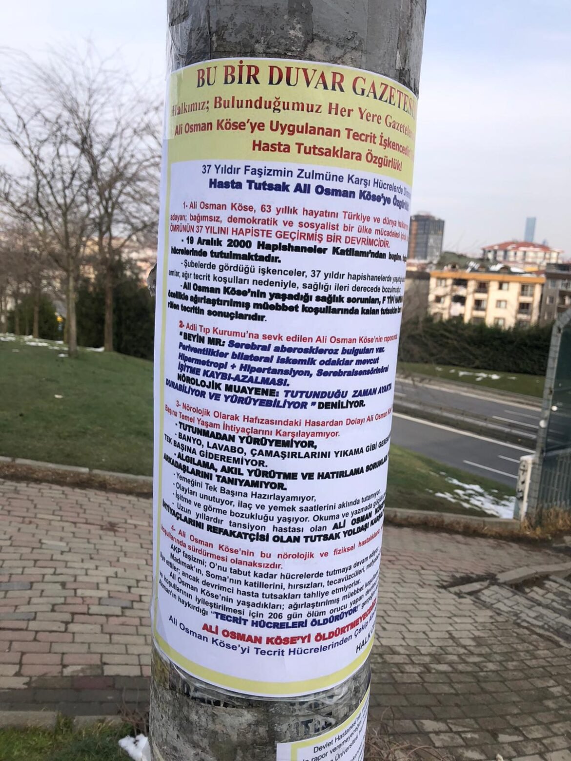 Çayan Mahallesi’nde Duvar Gazetesi ve Pullama Çalışması Yapıldı - Image 1