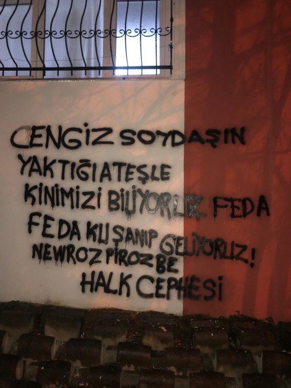 Halk Cepheliler Çayan’da Yazılama Yaptı - Image 1
