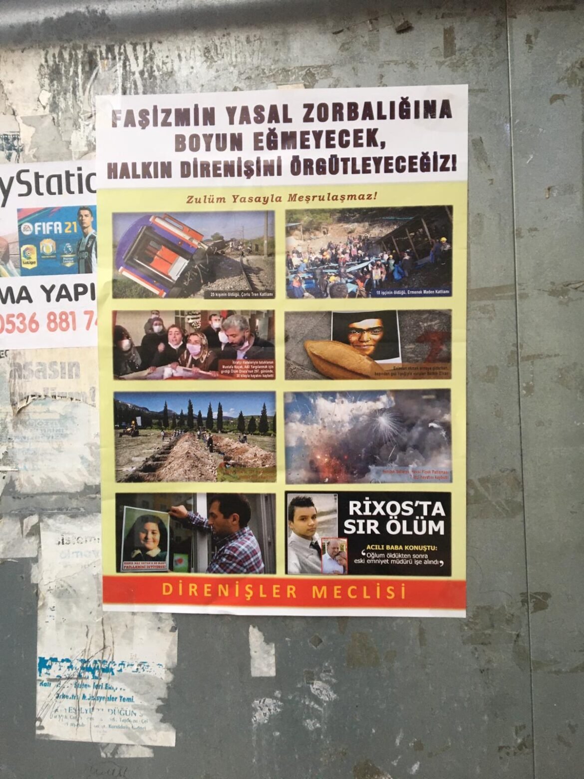 Sarıgazi Halk Cephesi Afiş Çalışması Yaptı - Image 1