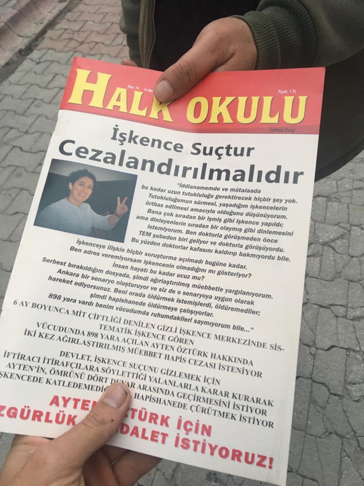 Sarıgazi’de Halk Okulu Dergisi Dağıtımı - Image 1