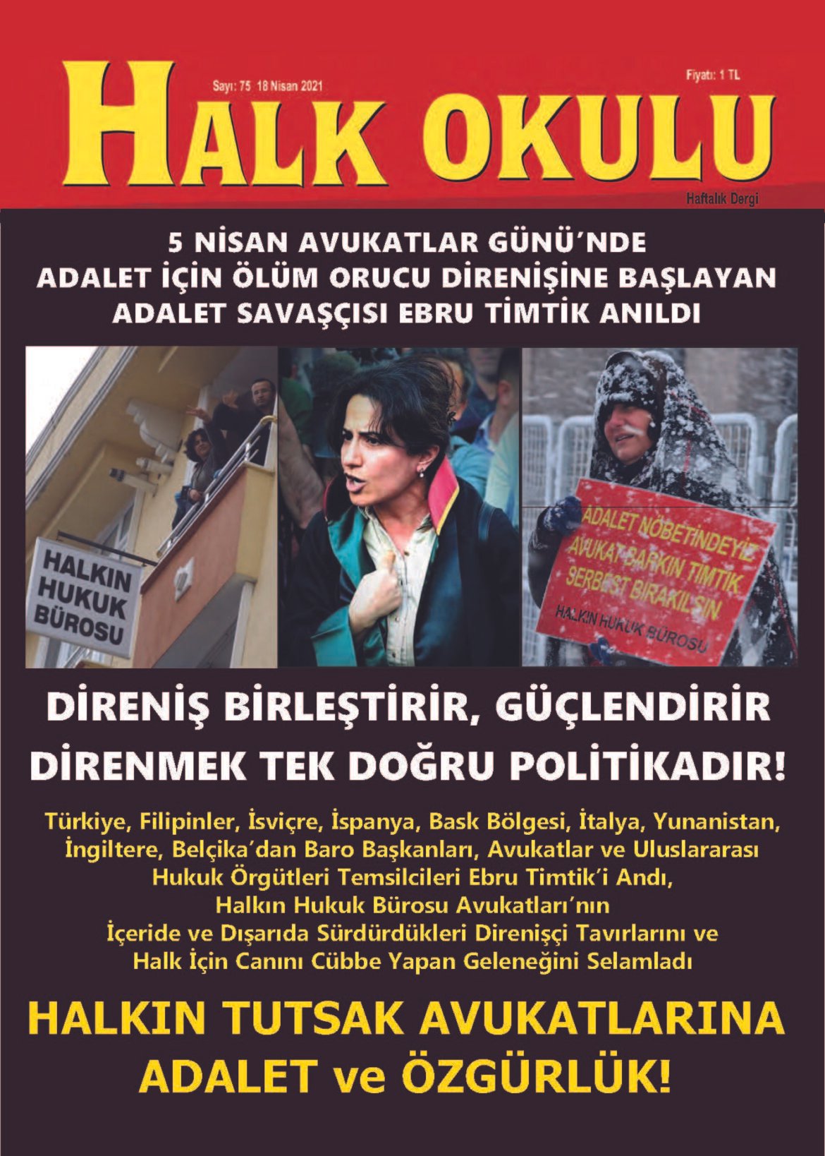 Halk Okulu 75. Sayısı Çıktı - Image 1