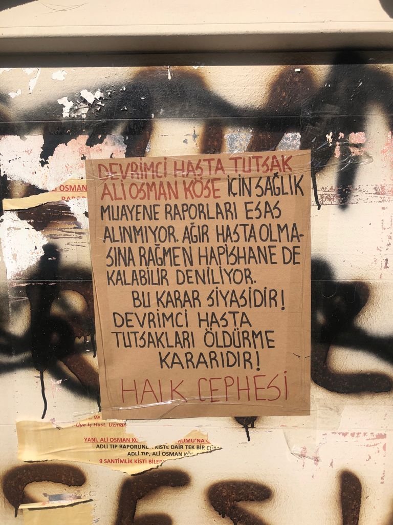 Çayan Halk Cephesinden Duvar Gazetesi Çalışması - Image 1