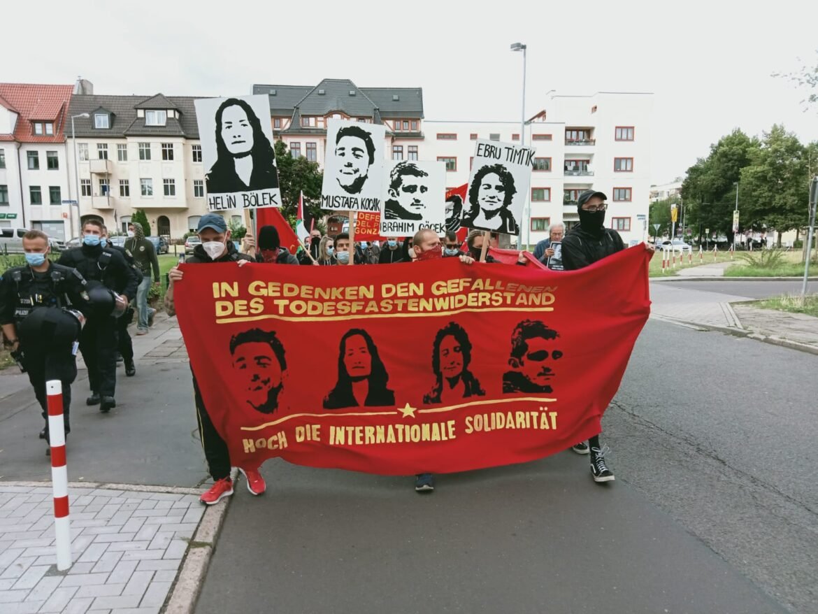 Magdeburg’da Ebru Timtik İçin Yürüyüş Yapıldı - Image 1