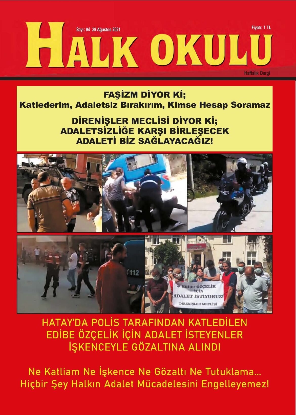 Halk Okulu 94. Sayısı Çıktı - Image 1