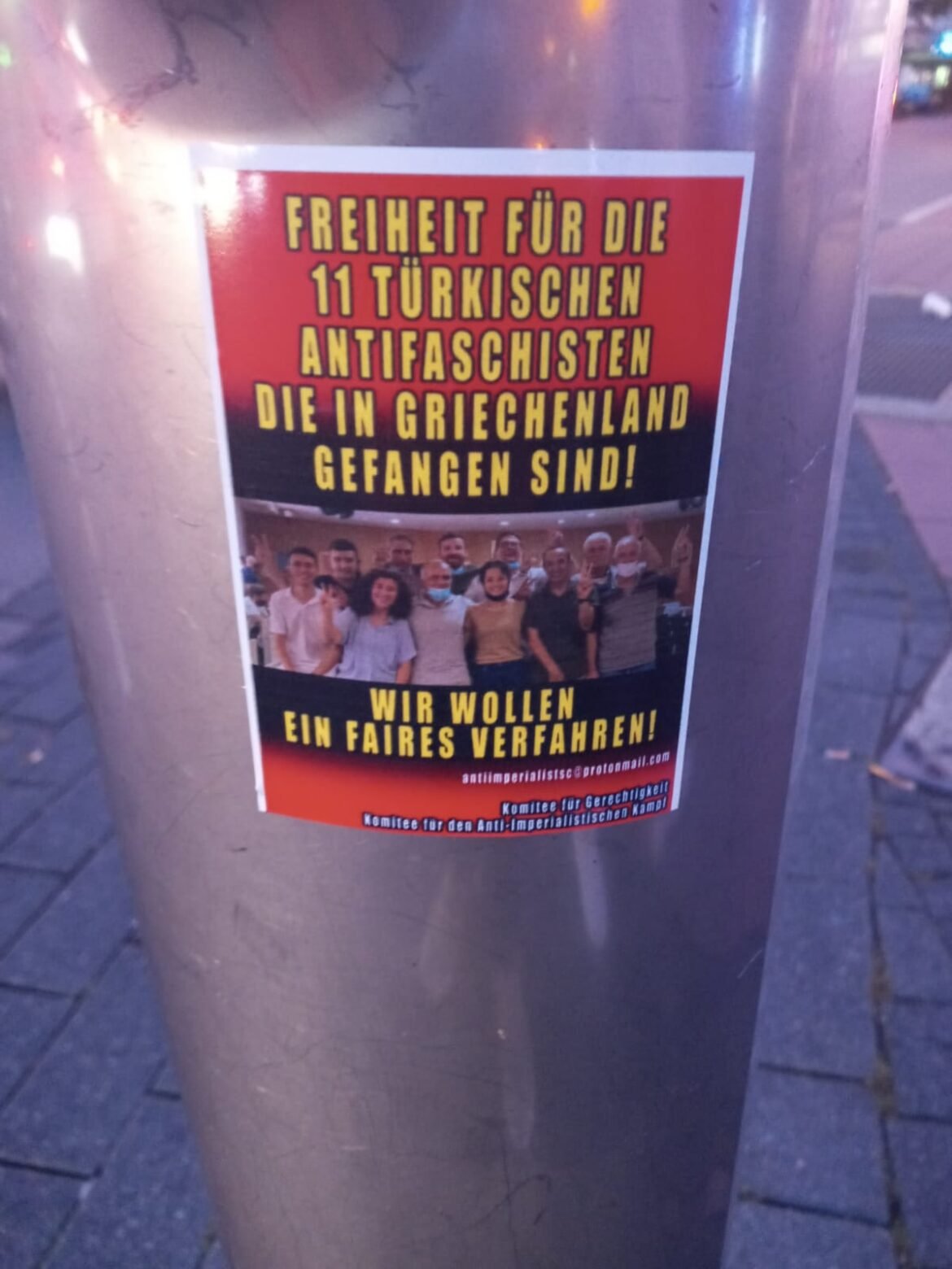 Köln Adalet İstiyoruz Komitesi’nden Bildiri ve Pullama Çalışması - Image 1