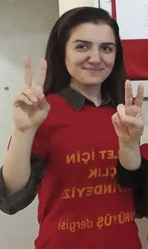 Yürüyüş Dergisi Sahibi ve Yazı işleri Müdürü Elif Ersoy Açlık Grevinde 32. Gün - Image 1