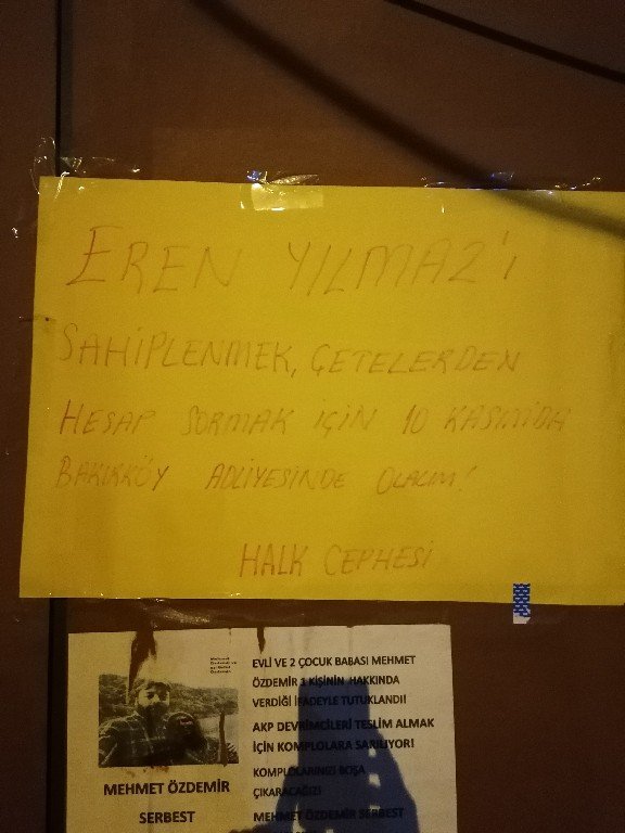 İkitelli de Eren Yılmaz Mahkemesine Çağrı - Image 1