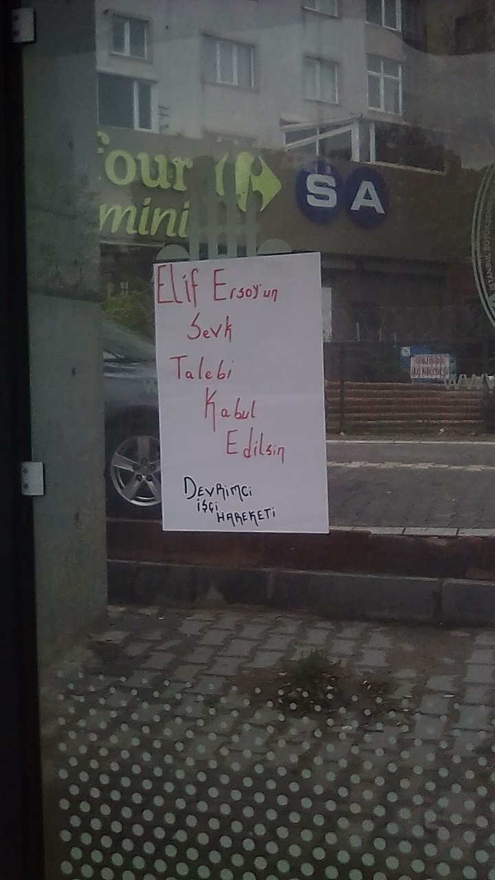 Kıraç’ta Yürüyüş Dergisi Emekçisi Elif Ersoy İçin Duvar Gazeteleri Asıldı - Image 1