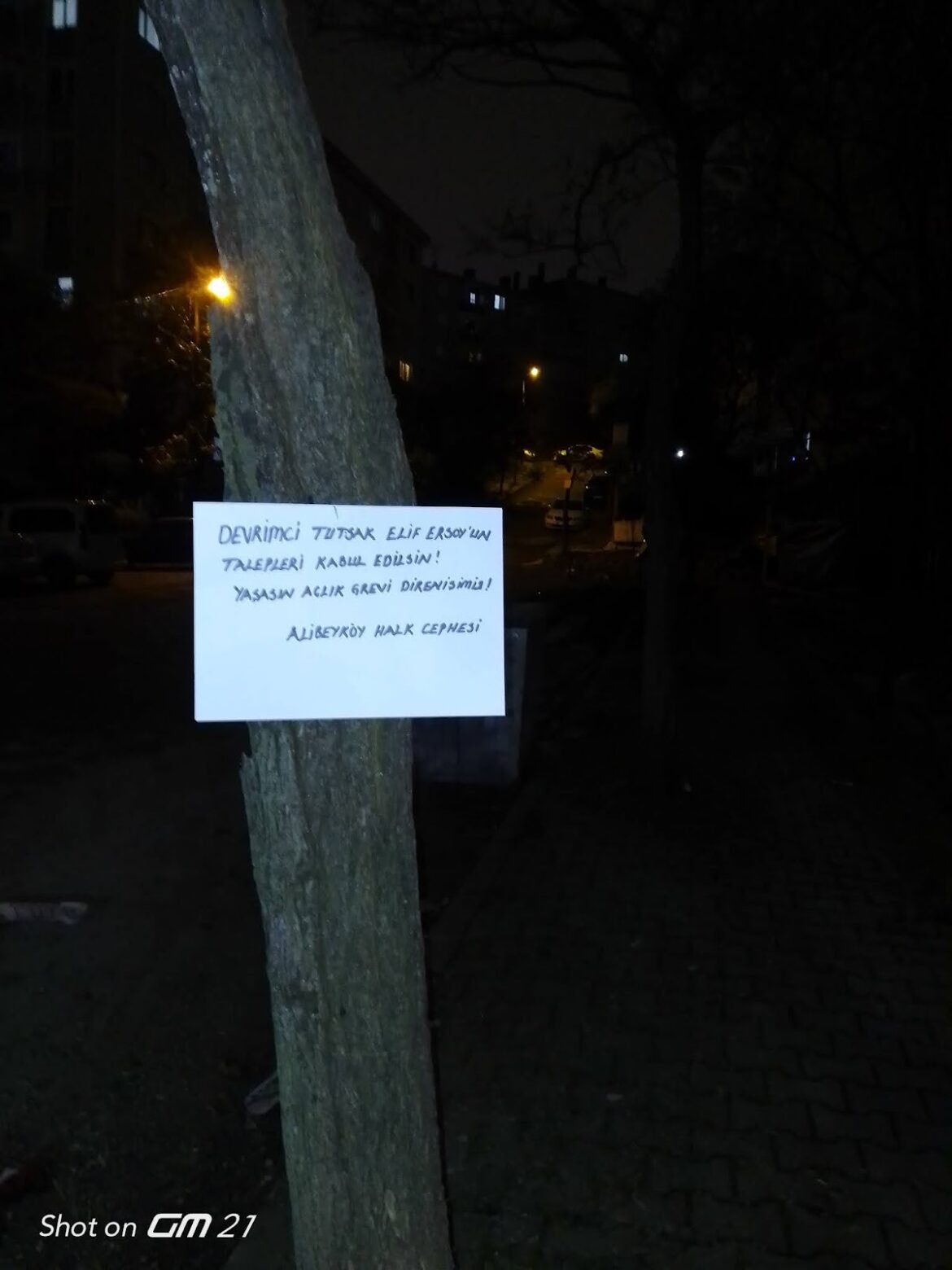 Alibeyköy Halk Cephesi Duvar Gazetesi Çalışması - Image 1