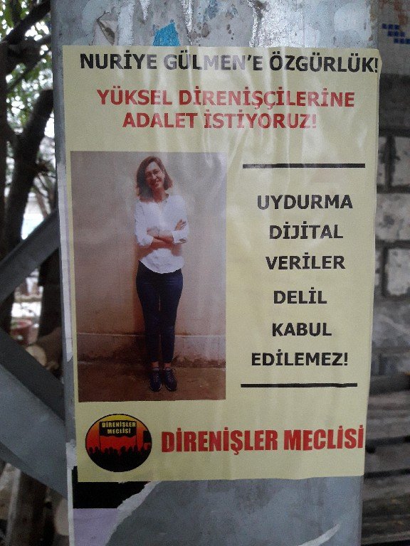 Çayan Halk Cephesi’nden Nuriye Gülmen Serbest Bırakılsın Pullamaları - Image 1