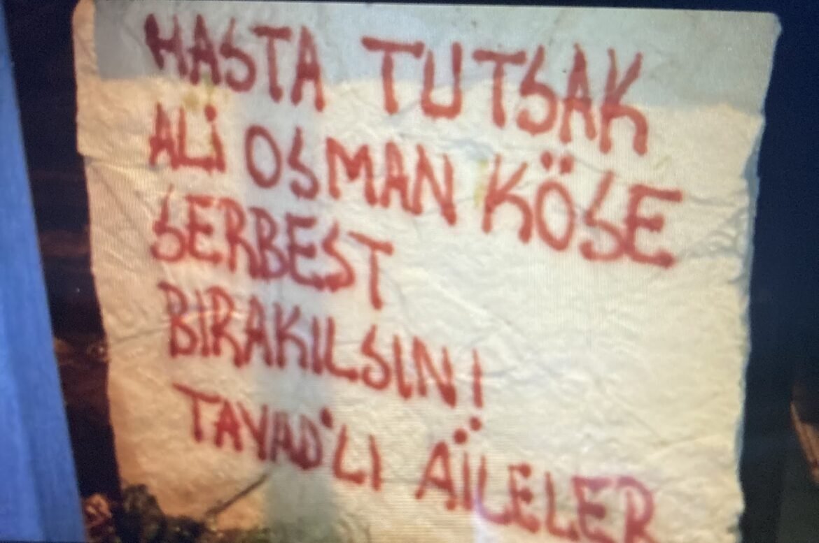 TAYAD’lı Aileler Hasta Tutsak Ali Osman Köse İçin Yazılama Yaptı - Image 1