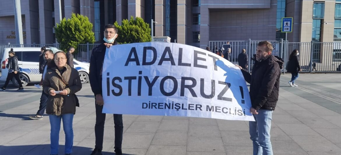 Çağlayan Adliyesi Önünce Direnişler Meclisi Ayten Öztürk İçin Açıklama Yaptı - Image 1