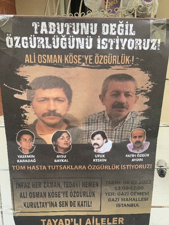 TAYAD’lı Aileler Ve Çayan Halk Cephesi Afiş Astı - Image 1