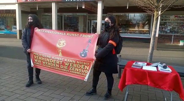 Enternasyonal Sanat Cephesi Olarak “Politik Sanat Engellenemez, Sansürü Enternasyonalizm İle Deleceğiz” Kampanyasını Başlattık - Image 1