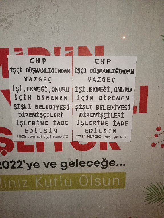 İzmir Devrimci İşçi Hareketi Şişli Direnişçileri İçin Duvar Gazetesi Çalışması Yaptı - Image 1