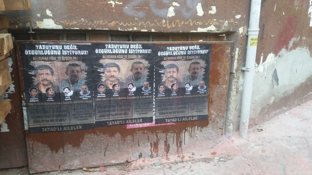 Okmeydanı’nda Hasta Tutsaklar Kurultayı’na Çağrı İçin Afiş Çalışması Yapıldı - Image 1