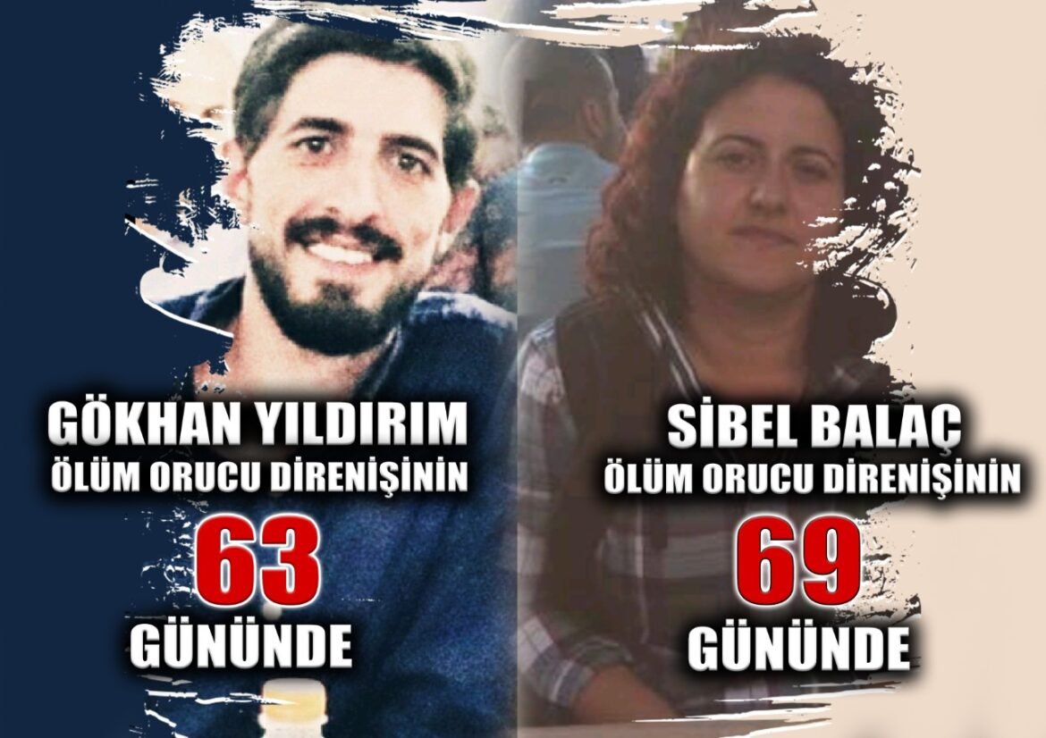 Delilimiz Bedenimizdir: Sibel Balaç Ölüm Orucu Direnişinin 69. Gününde Gökhan Yıldırım Ölüm Orucu Direnişinin 63. Gününde - Image 1