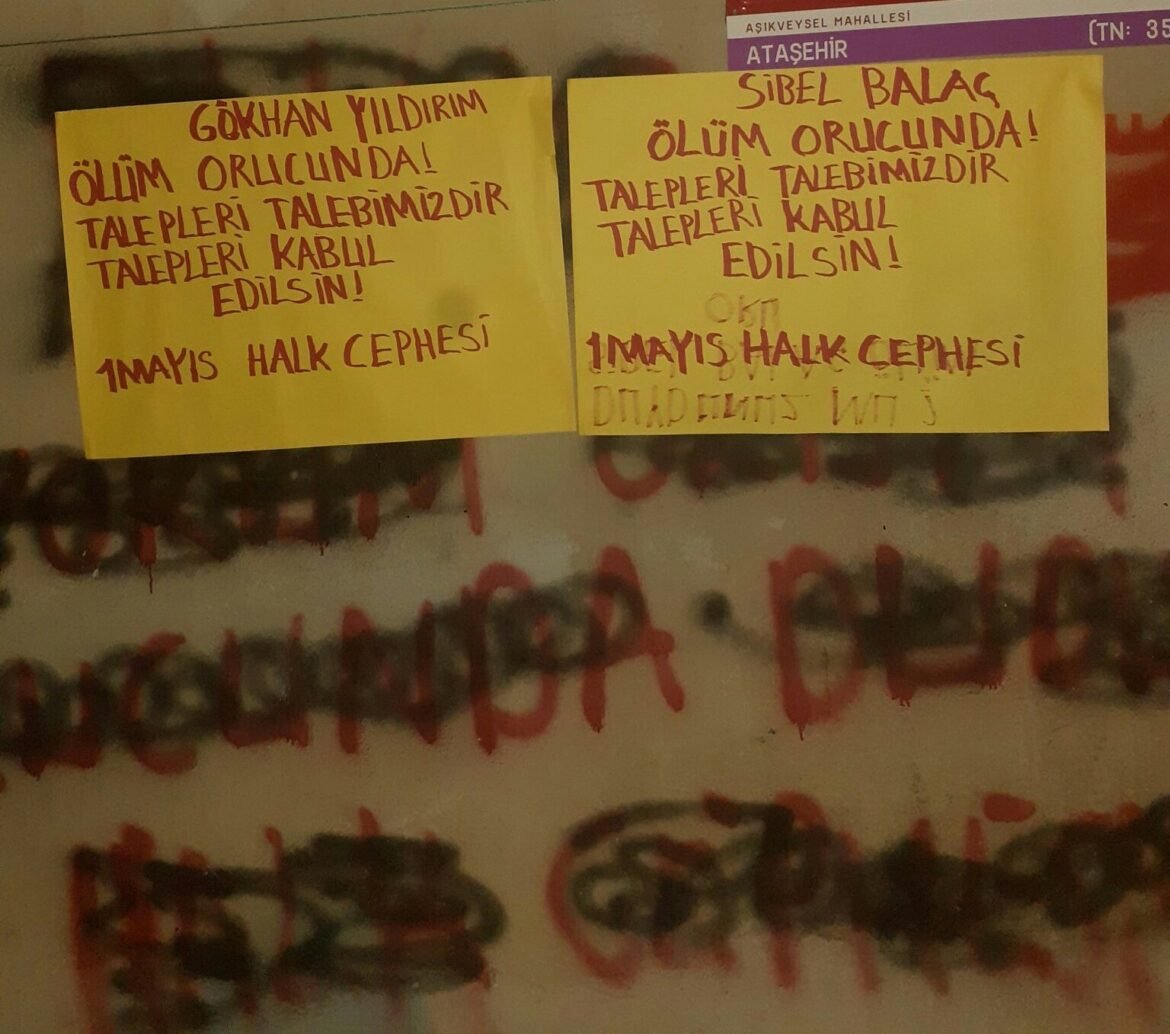 Bir Mayıs Halk Cephesi 26 Şubat Günü Direnişçilerin sesini Duvar Gazetesi Yaparak Duyurmaya Devam Ediyor - Image 1