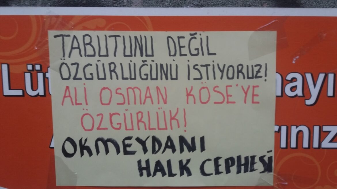 Okmeydanı Halk Cephesi: Ali Osman Köse İçin Duvar Gazetesi Astı - Image 1