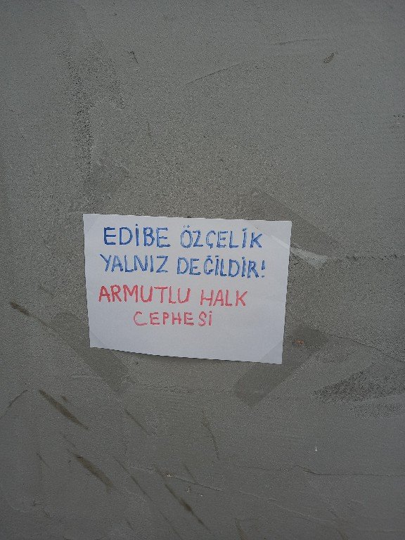 Armutlu’da Halk Cepheliler Direnişler İçin Duvar Gazetesi Astı - Image 1