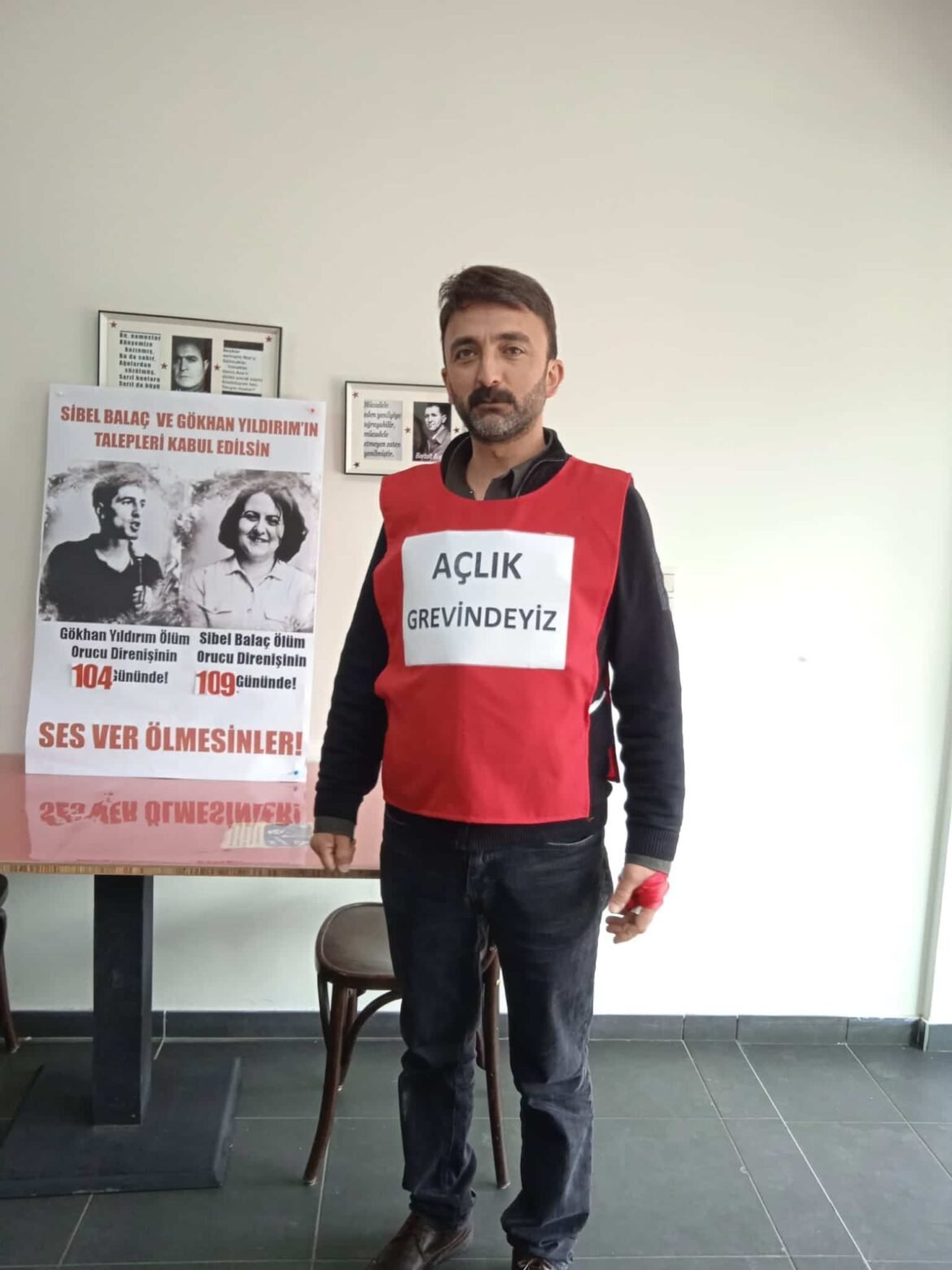 Yılmaz Aydın Açlık Grevinin 15. Gününde - Image 1