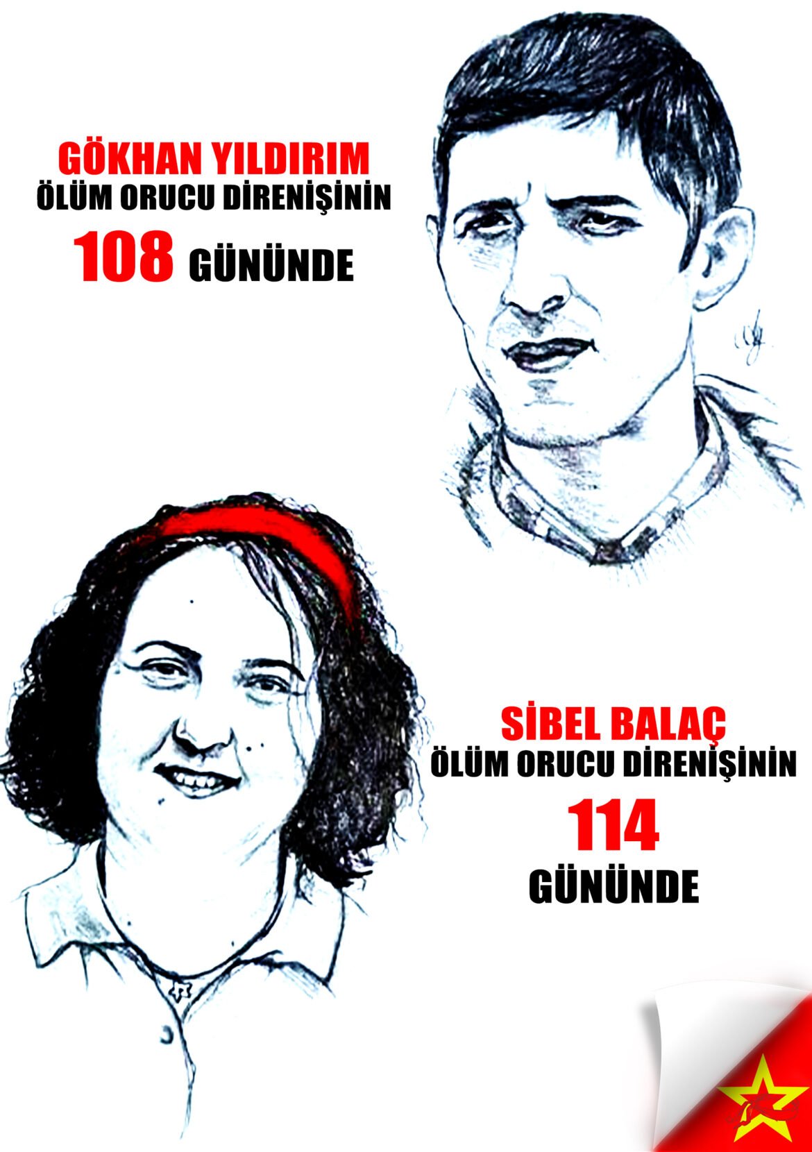 Ölüm Orucu Direnişi: Sibel Balaç 114. Gökhan Yıldırım 108. Gününde - Image 1