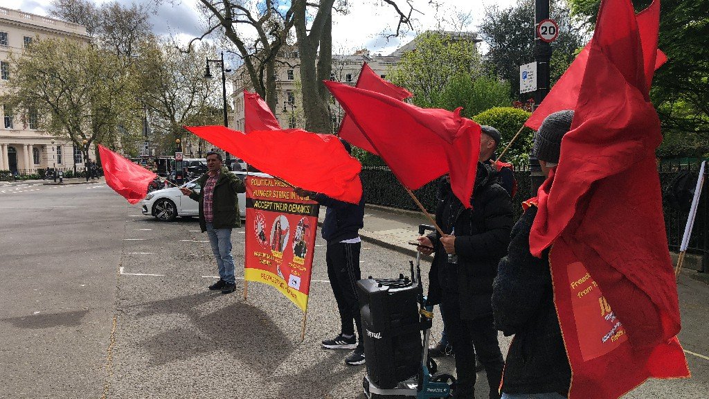 İngiltere Halk Cephesi Türkiye Elçiliği Önünde Adalet Nöbetine Devam Ediyor - Image 1