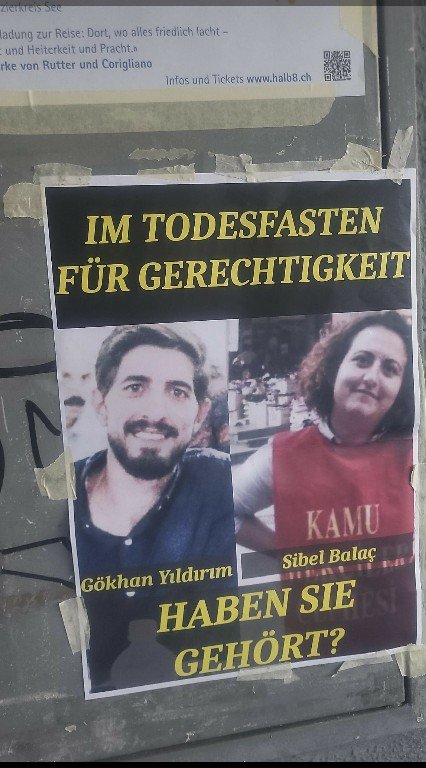 İsviçre Halk Cephesi Afişleme Çalışması Yaptı - Image 2 İsviçre Halk Cephesi Afişleme Çalışması Yaptı - Image 2