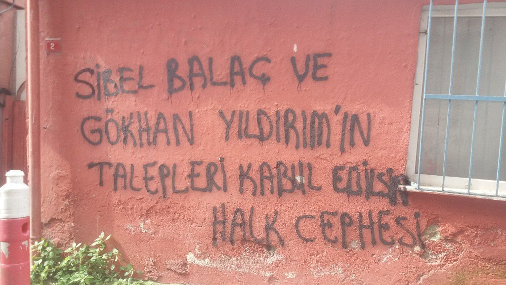 Okmeydanı’nda Duvar Yazılması Yapıldı - Image 1