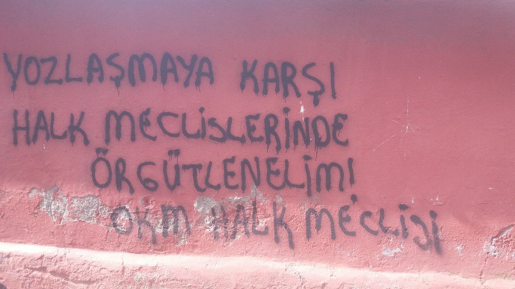 Okmeydanı Halk Meclisi Duvar Yazılması Yaptı - Image 1