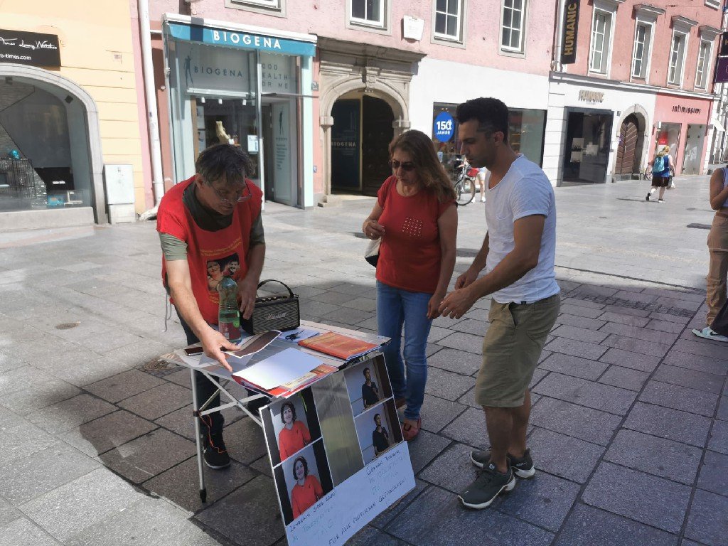 Avusturya’da Destek Açlık Grevinin 25. Günü - Image 5 Avusturya’da Destek Açlık Grevinin 25. Günü - Image 5