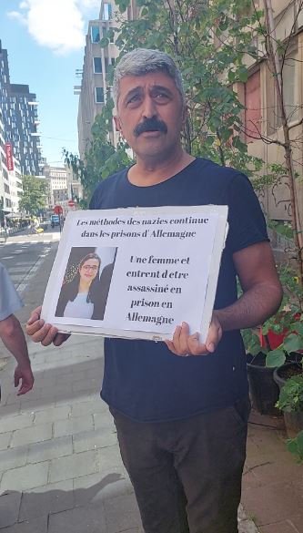 Özgül Emre İçin Belçika’da Alman Konsolosluğu Önünde Eylem - Image 1