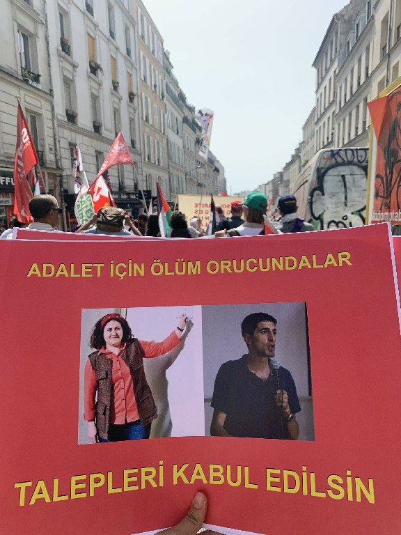 Grup Yorum Olarak Siyasi Tutsak George Abdallah İçin Düzenlenen Yürüyüşe Katıldık - Image 1