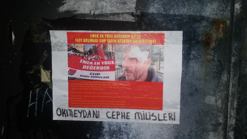Okmeydanı Cephe Milisleri İşçi Düşmanı CHP’yi Teşhir Etti - Image 1