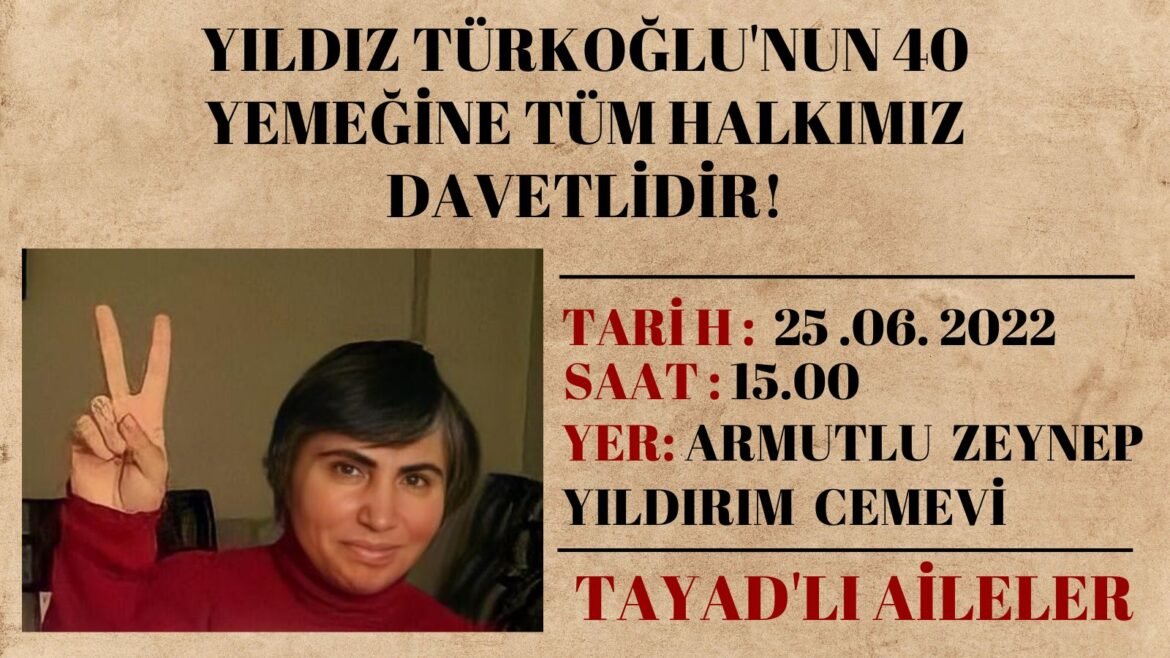 Yıldız Türkoğlu’nun 40 Yemeğine Çağrı - Image 1