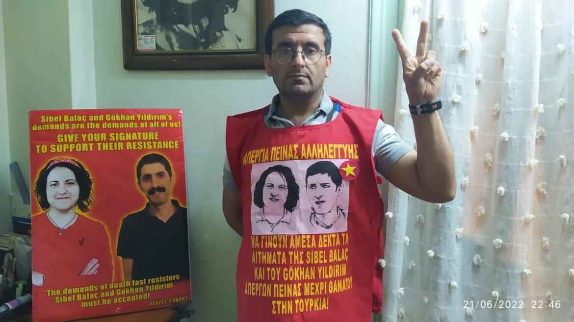 Yunanistan Halk Cephesi’nin Başlatmış Olduğu Destek Açlık Grevi 9. Gününde - Image 1