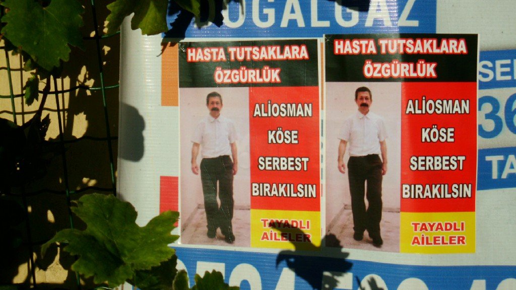 Gazi Halk Cephesi’nden Ali Osman Köse İle İlgili Pullama Çalışması - Image 1