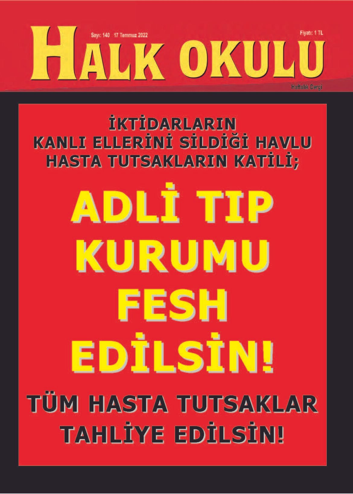 Halk Okulu Dergisi 140. Sayısı Çıktı - Image 1