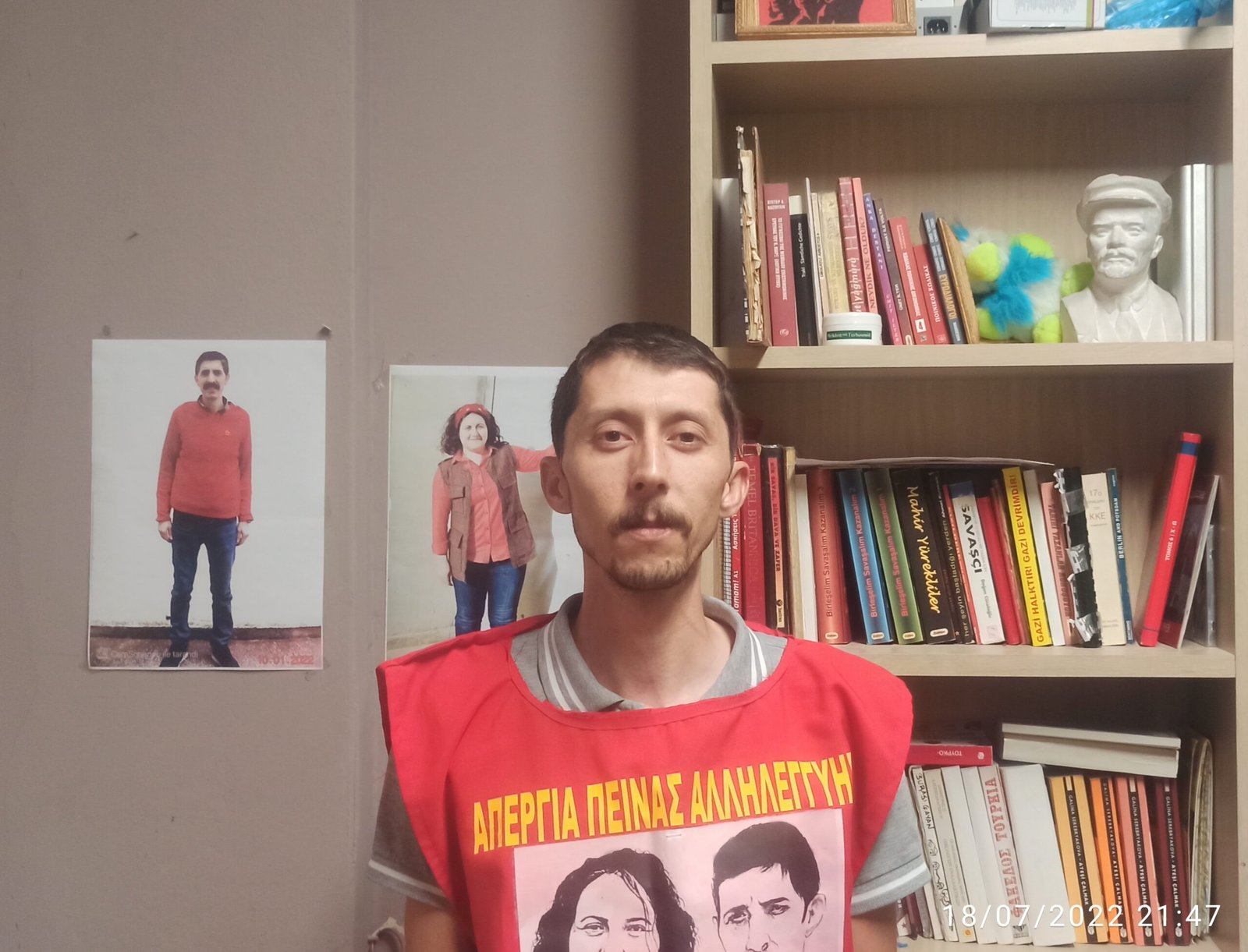 Yunanistan Halk Cephesi Ölüm Orucu Direnişlerine Destek Açlık Grevi 7. Gününde - Image 1