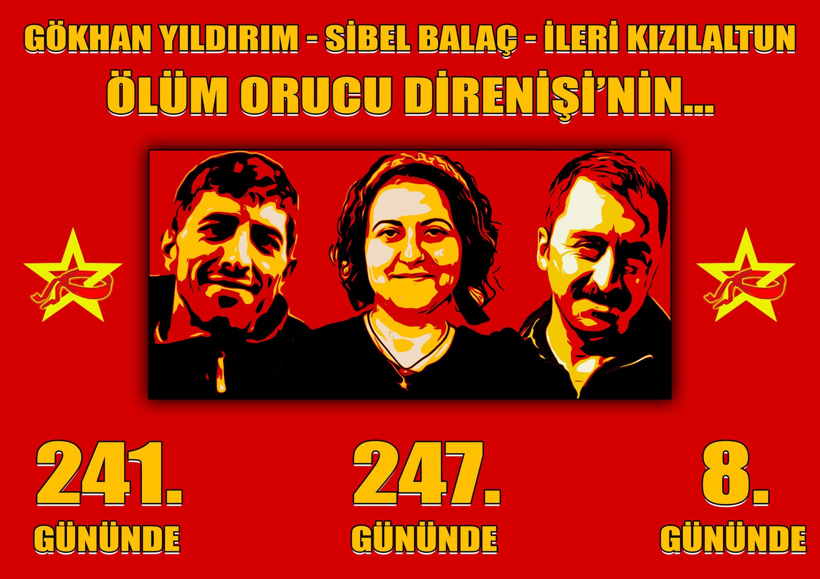 Ölüm Orucu Direnişçileri İçin Fransa’da Destek Açlık Grevi Yapıldı - Image 1