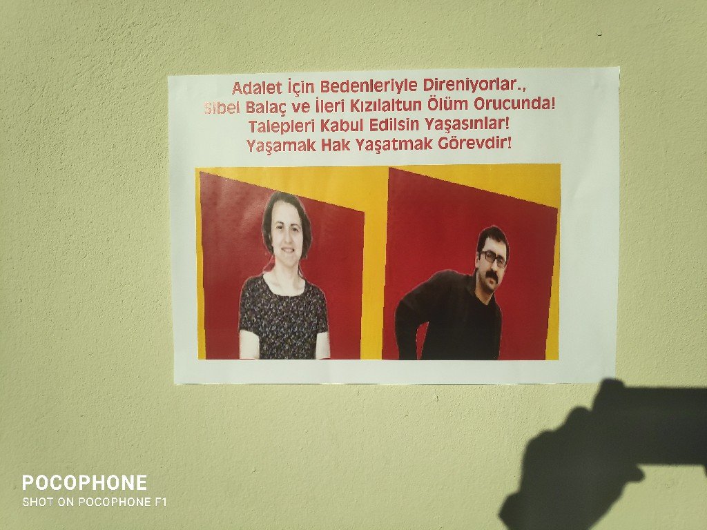 Bir Mayıs Halk Cephesi: Ölüm Orucu Direnişçilerin Sesini Ozalit Çalışmasıyla Duyurdu - Image 2 Bir Mayıs Halk Cephesi: Ölüm Orucu Direnişçilerin Sesini Ozalit Çalışmasıyla Duyurdu - Image 2