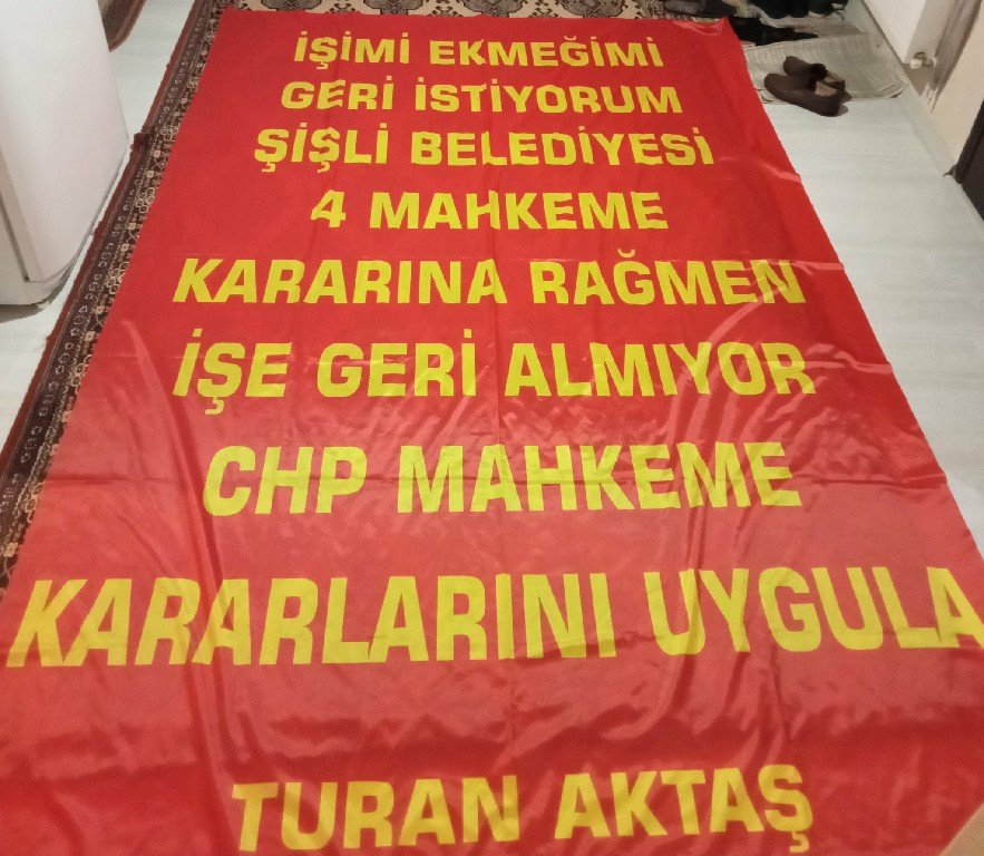 Direnişin Hakkı Zaferdir Turan Aktaş Tam 1026 Gündür Direnişte Bu Direniş Eninde Sonunda Kazanılacak Bir Direniştir! - Image 1