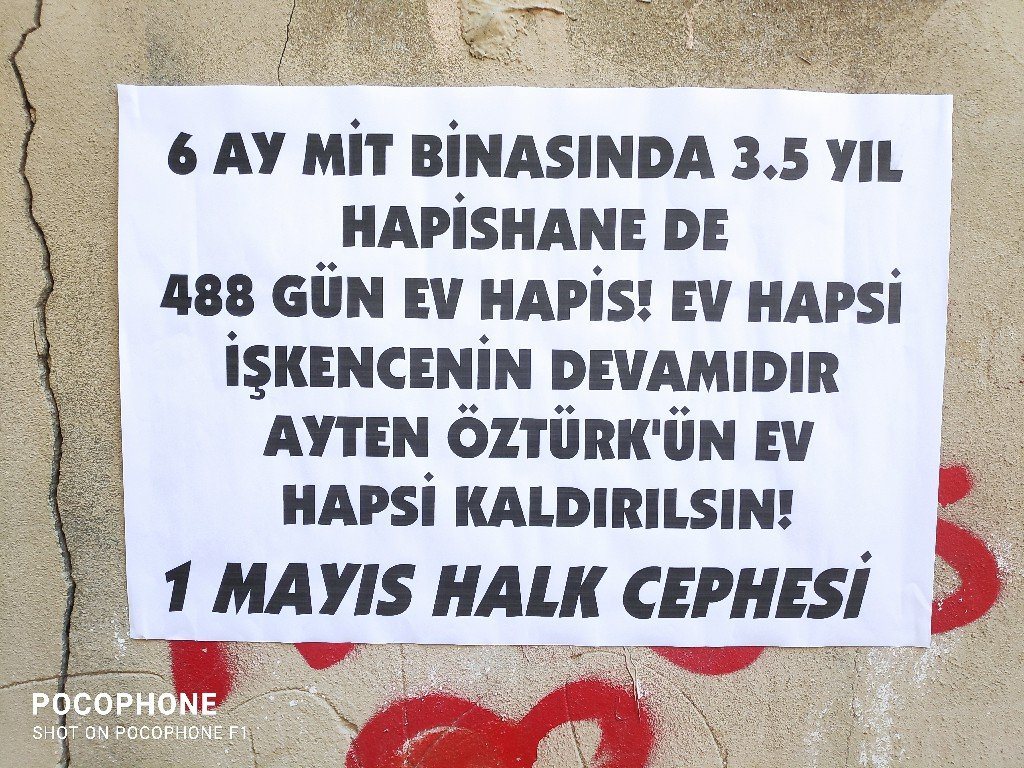 Birmayıs Halk Cephesi 25 Ekim Günü Ozalit Çalışması Yaptı - Image 1