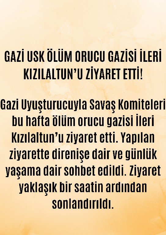 Gazi Uyuşturucu ile Savaş Komitelerinden Foto Roman - Image 10 Gazi Uyuşturucu ile Savaş Komitelerinden Foto Roman - Image 10