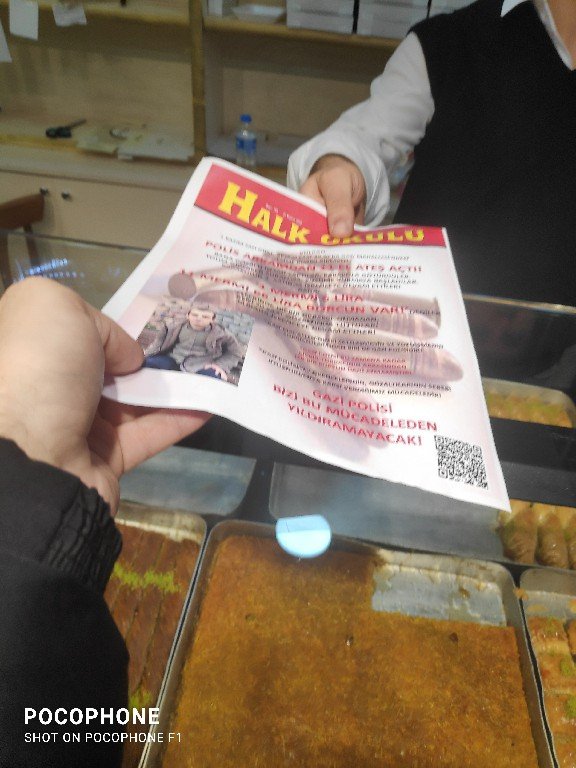 Bir Mayıs Halk Cephesi Halk Okulu Dergisi Dağıttı - Image 1