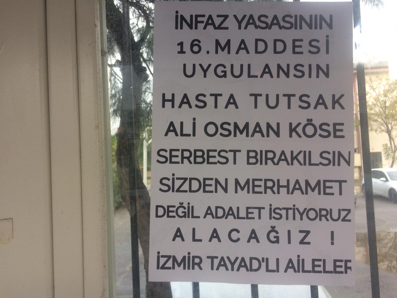 İzmir TAYAD’lı aileler Buca’da Duvar gazetesi astı - Image 1