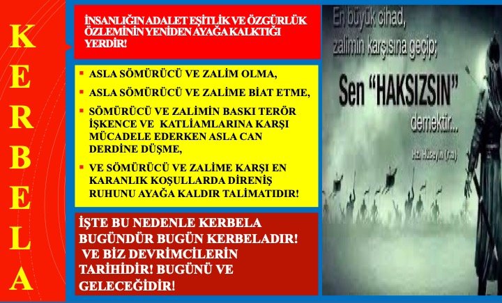 Avrupa Halk Meclisleri Alevi Komisyonu: Kerbela’dan Günümüze Feda Destanı - Image 1