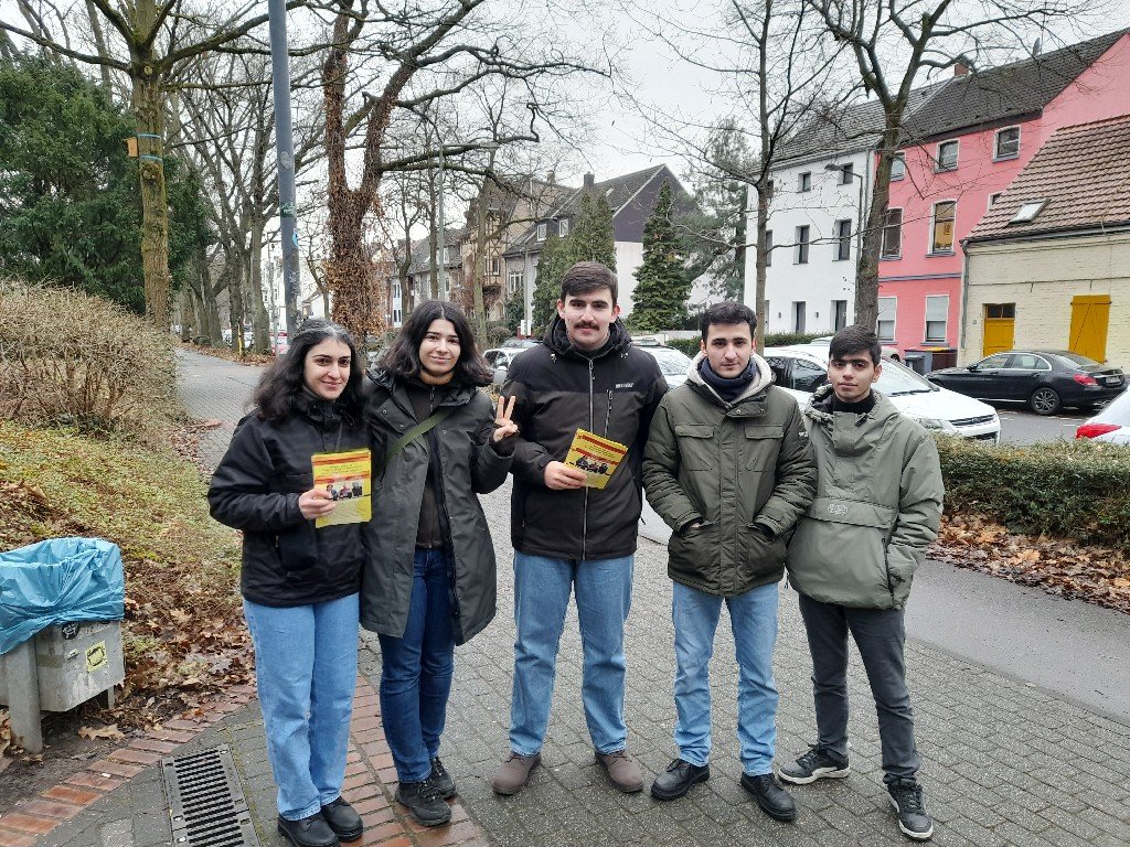 Almanya’da 129 Komitesi Duisburg Üniversitesinde Kitle Çalışması Gerçekleştirdi - Image 1